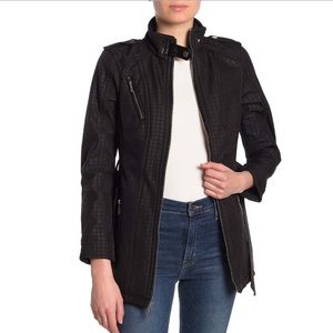 NWT Michael Kors FauxLeather Trim Jacket